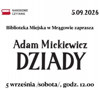 Narodowe Czytanie 2026
